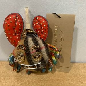 📍SOLD📍Burberry crab keychain NWT